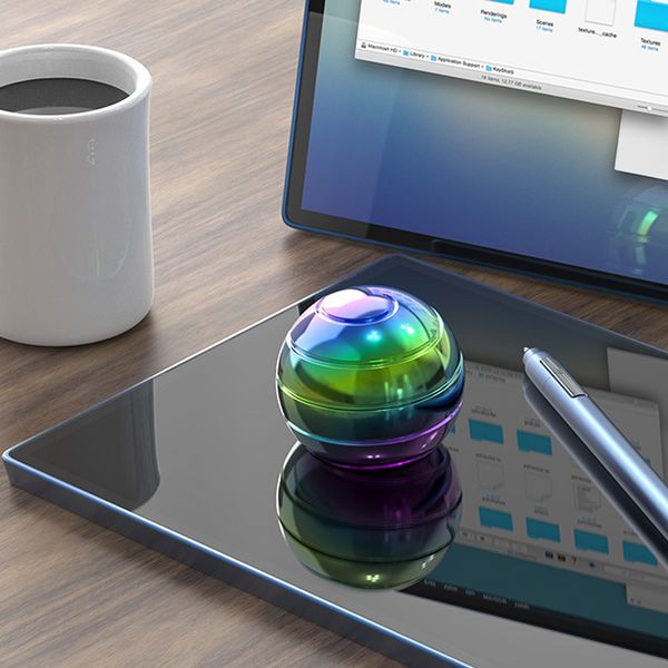 Spinning Gyro fidget spinner (In CDU)