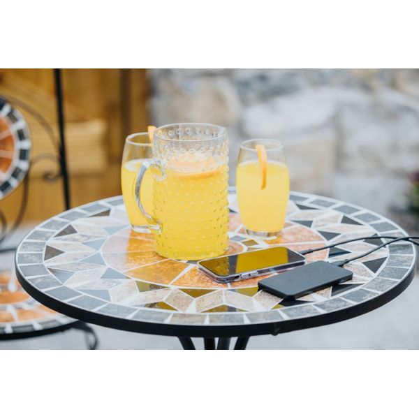 Mophie Power bank | 5000 mAh | 2 output connectors (USB, 24 pin USB-C)- Black