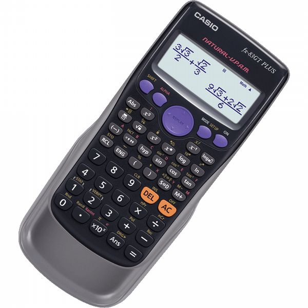 BLACK Casio Scientific Calculator FX-83GTCWBK