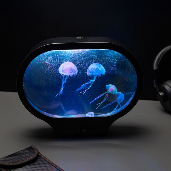 Oval Jellyfish Lamp