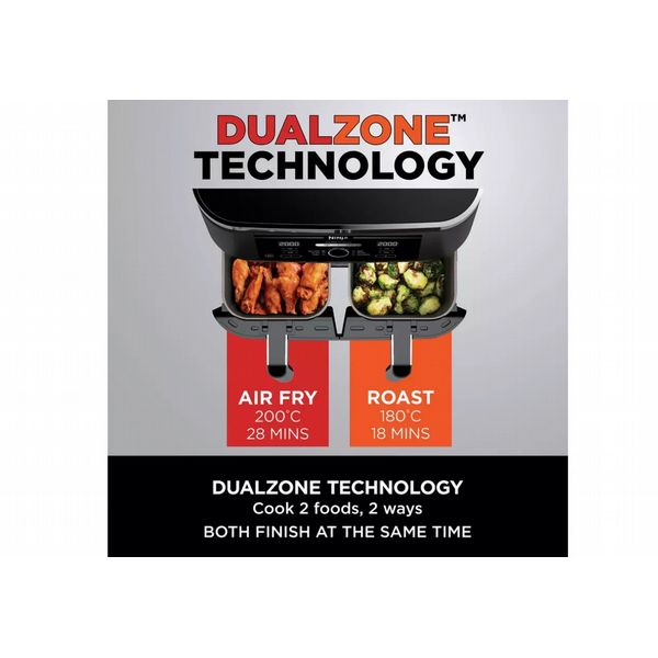Ninja Foodi Max Dual Zone Air Fryer Black