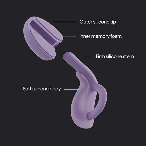 Loop Dream 1.2 Sleep Earplugs Lilac