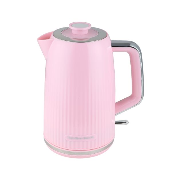 Hamilton Beach Miami Kettle & 2 Slot Toaster Flamingo Pink