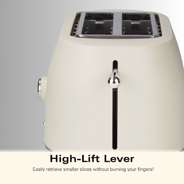 Hamilton Beach Ella Kettle and 2 Slice Toaster Bundle Latte