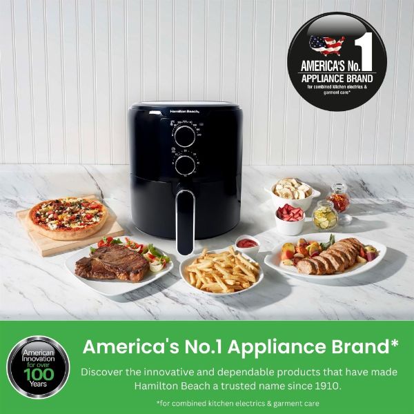 Hamilton Beach Simplifry 4.2L Manual Air Fryer