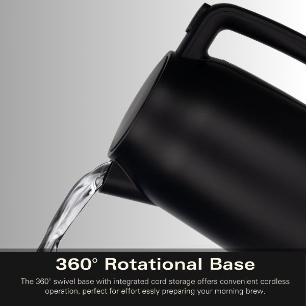 Hamilton Beach Ella Kettle and 2 Slice Toaster Bundle Black