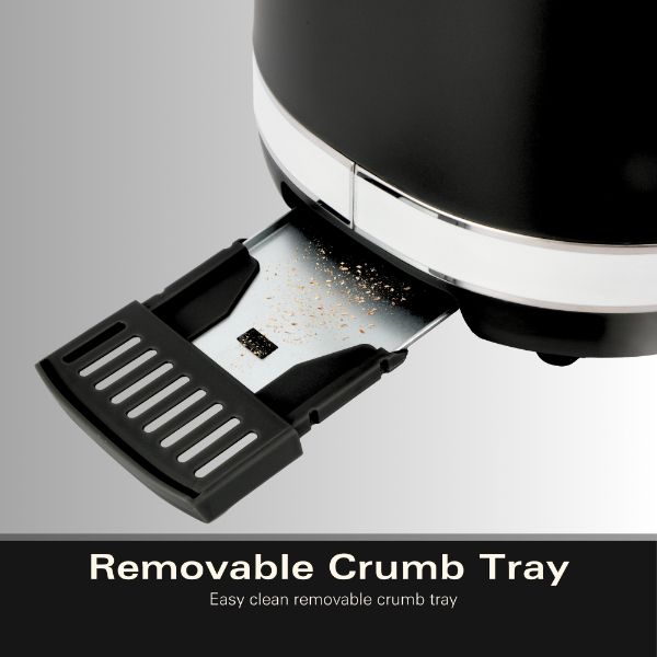 Hamilton Beach Ella Kettle and 2 Slice Toaster Bundle Black