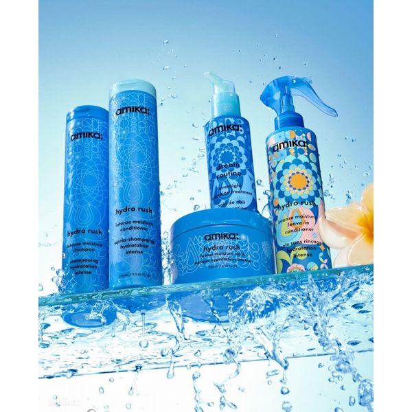 Amika Hydro Rush Shampoo 275ml - Dry Hair