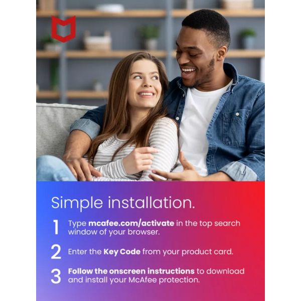 McAfee Total Protection, 1 Year Subscription for 1 Device, Boxed
