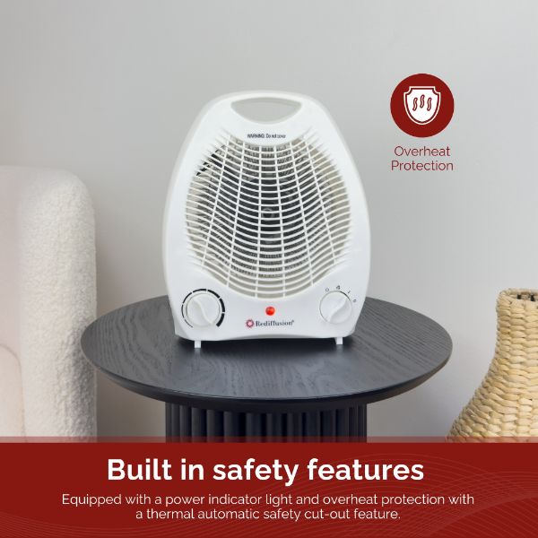 Rediffusion Portable Fan Heater 2000W