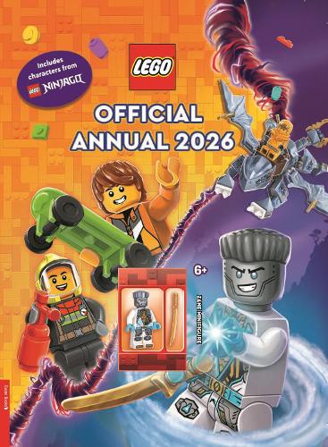 LEGO� Books. Official Annual 2026 (with Zane LEGO NINJAGO� minifigure)