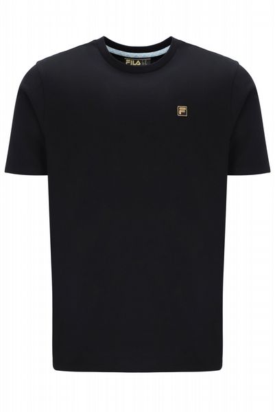 FILA MENS YAXLEY 2 PREMIUM ESSENTIAL TEE BLACK