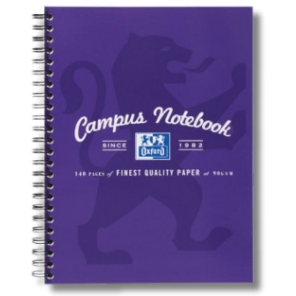 A4 Campus Wirebound Softcover Notebook