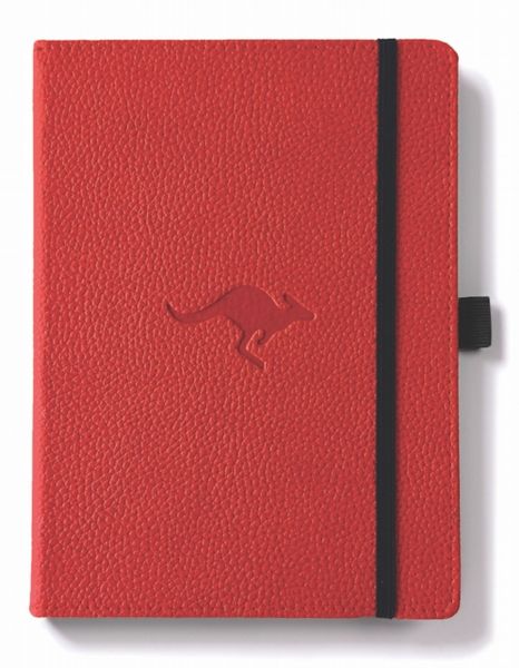 Dingbats* Wildlife A5+ Red Kangaroo Notebook - Dotted