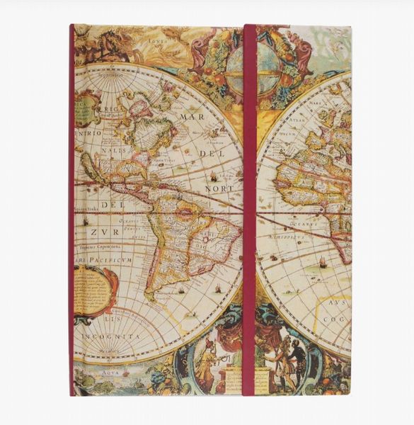 Peter Pauper Journal Fold-Over Old World