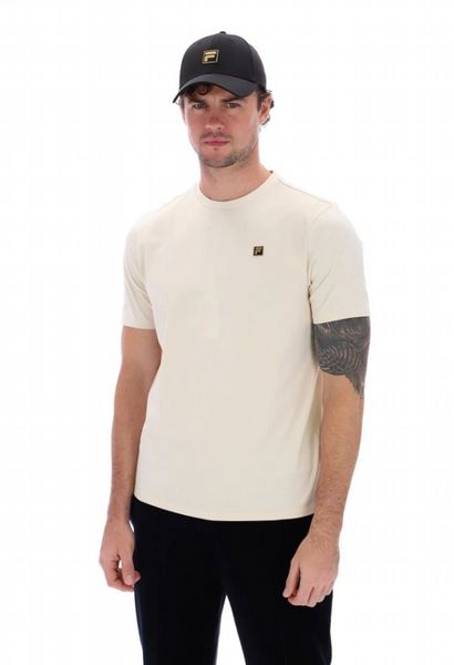 FILA YAXLEY MENS PREMIUM TEE-WHITECAP GRAY