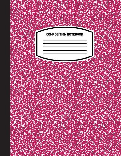  Classic Composition Notebook: (8.5x11) Wide Ruled Lined Paper Notebook Journal (Magenta) (Notebook for Kids, Teens, Students,...
