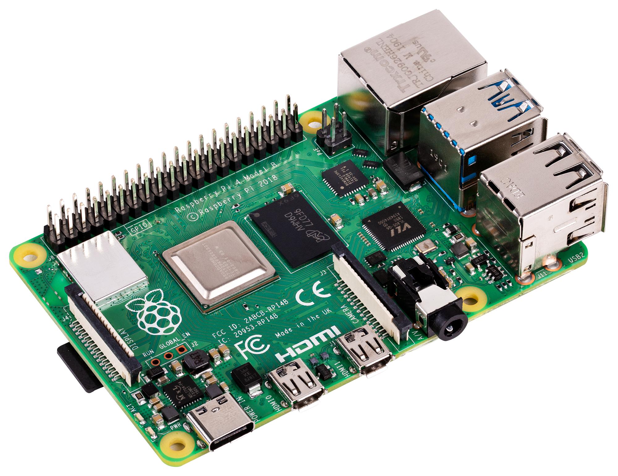 RPI4-MODBP-4GB: RPI4-MODBP-4GB RASPBERRY PI 4 MODEL B, 4GB