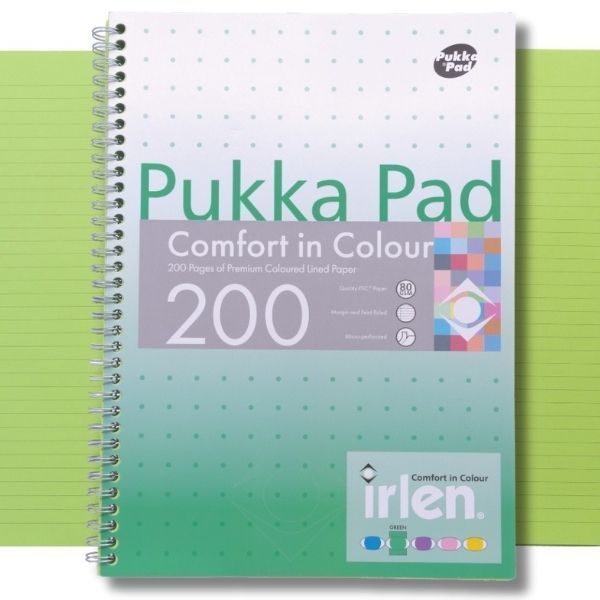 Pukka Irlen A5 Jotta Green
