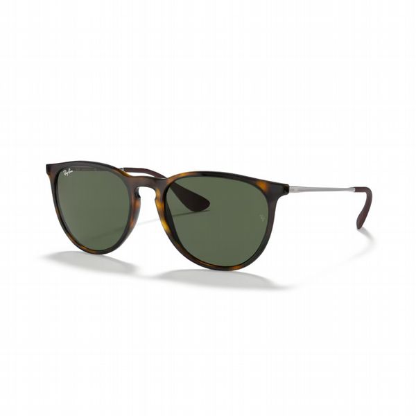 Rayban Erika Light Havana with Green Lens