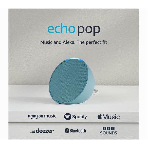 Amazon Echo Pop Midnight Teal
