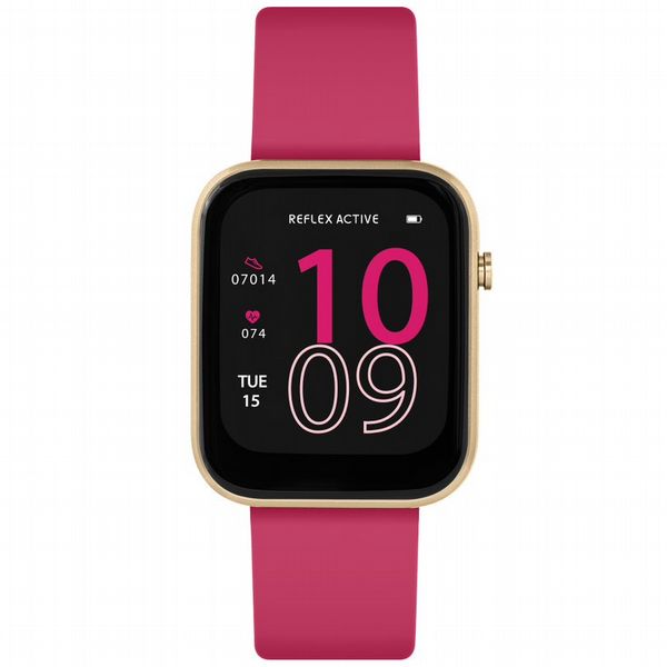 Reflex Series 12 Hot Pink Smart Watch