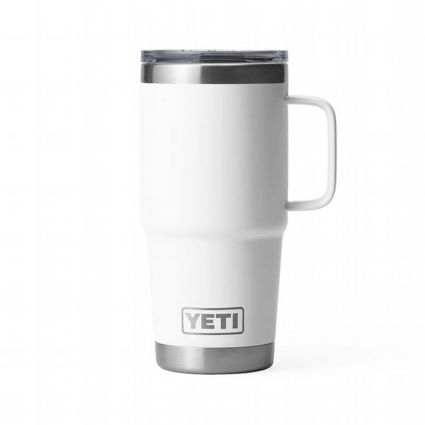 Yeti Rambler 20 Oz (591 ml) Travel Mug White