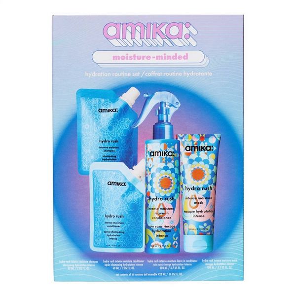 Amika Moisture-Minded Hydration Routine Hair Care Set