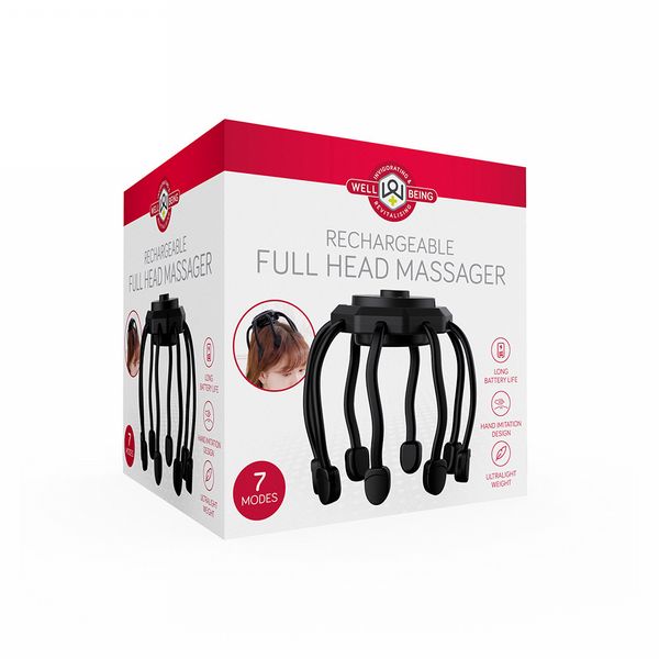 Rechargable Full Head Massager