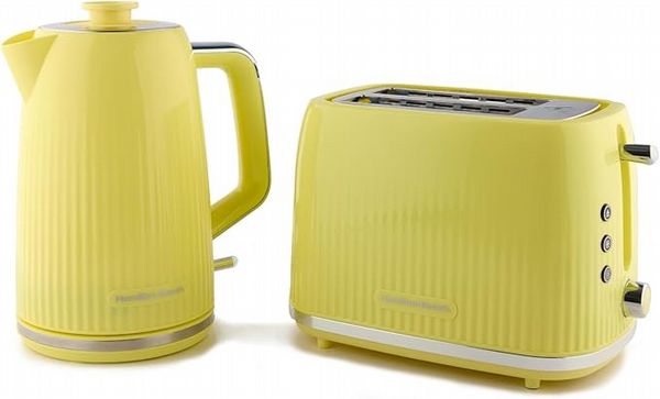 Hamilton Beach Miami Kettle and 2 Slot Toaster Banana Split