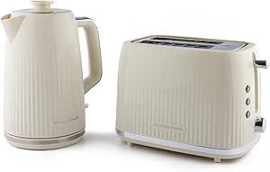 Hamilton Beach Miami Kettle and 2 Slot Toaster Bundle Sand