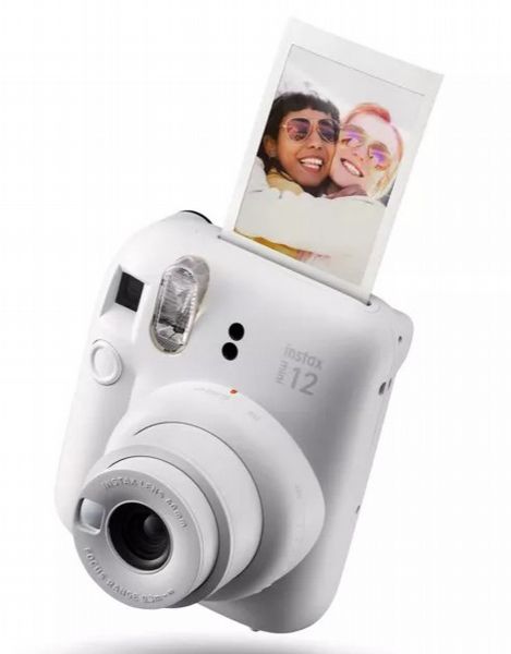 Fuji Instax Mini 12 Clay White Includes 20 Shot Film