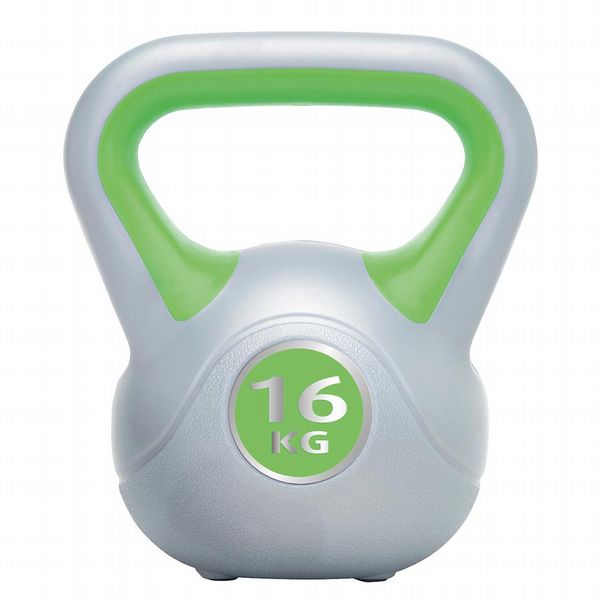 Urban Fitness Vinyl Kettlebell (16kg - Green)